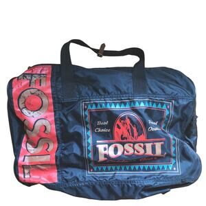 Rare 1990s Fossil Bag Duffel Bag